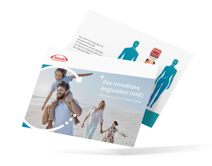 Info-Material  für HAE-Betroffene